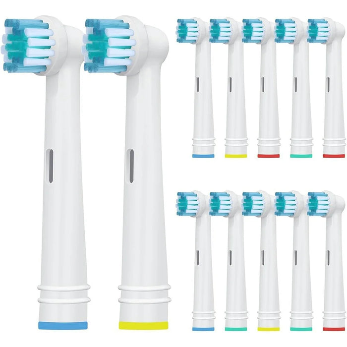 12Pcs Electric Toothbrush Replacement Heads Soft Bristles Deep Clean Heads for Home - 1