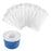 10Pcs Pool Skimmer Socks Nylon Filter Net Debris Bag Basket Liner for Swimming Pool - White - 1
