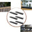 6Pcs Anti Climb Fence Spikes Metal Wall Security Deterrent Outdoor Garden Fencing Intruder Prevention Spikes - 4