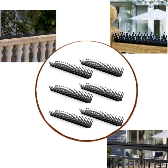 6Pcs Anti Climb Fence Spikes Metal Wall Security Deterrent Outdoor Garden Fencing Intruder Prevention Spikes - 4