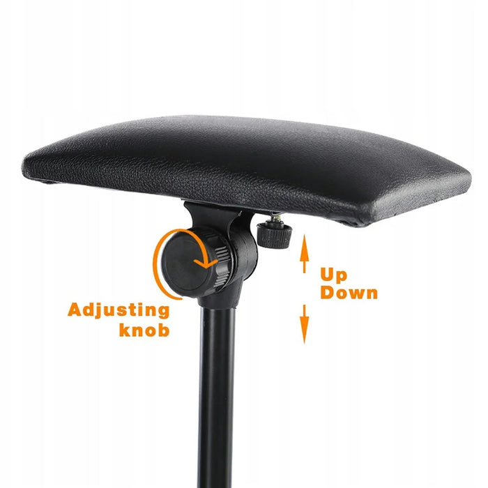 Foldable Armrest Stand Adjustable Height Arm Rest Stand Soft Sponge Pad Tattoo Armrest Tripod for Studio Salon - 4