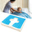 Anti Bedsore Seat Cushion for Sitting After Surgery Pressure Tailbone Sciatica Lower Relief Lumbar Spine Pain - Blue - 3