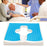 Anti Bedsore Seat Cushion for Sitting After Surgery Pressure Tailbone Sciatica Lower Relief Lumbar Spine Pain - Blue - 4