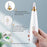 Blackhead Remover Vacuum Pore Cleaner Pimple Extractor Acne Removal Kit with 3 Replaceable Heads and 5 Needles - 2