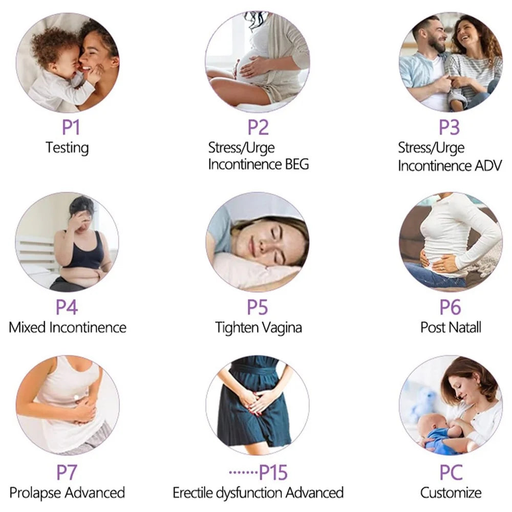 Pelvic Floor Muscle Repair Device for Postpartum Recovery Prevent Urinary Leakage EMS Muscle Exerciser - 3