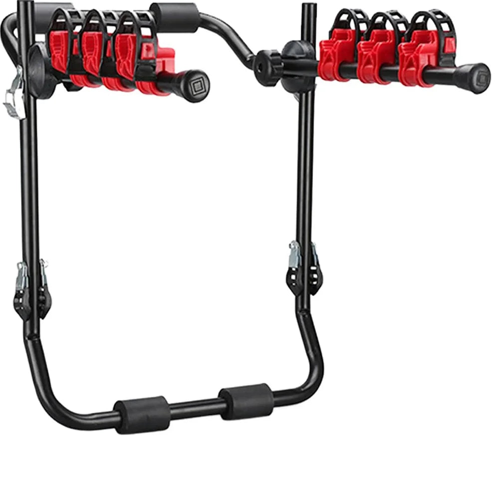 Bicycle Carrier Iron Car Tail Rack High Load Capacity Universal Towing Rack for SUV - 2