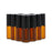 10Pcs 5ml Essential Oil Roller Bottle Stainless Steel Roller Ball Amber Glass Container with Dropper - 3
