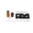 10Pcs 5ml Essential Oil Roller Bottle Stainless Steel Roller Ball Amber Glass Container with Dropper - 5