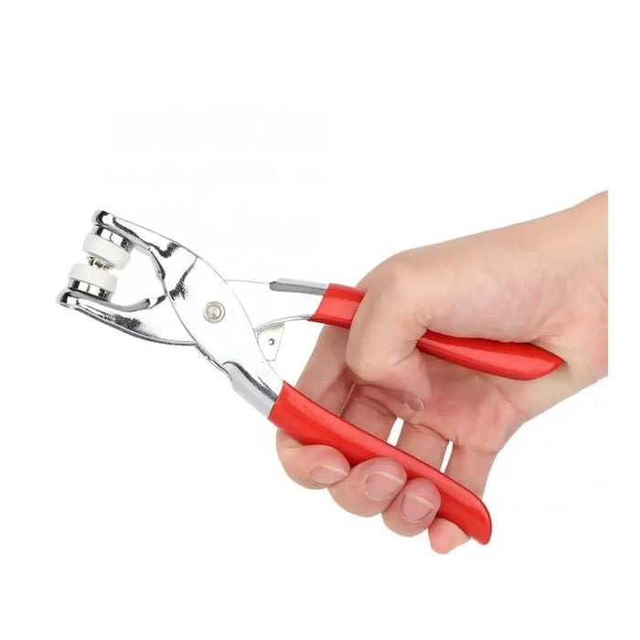 Button Plier Snap Fastener Kit Solid Hollow Metal Snap Fasteners with Press Studs for Clothing Crafts Sewing - 5