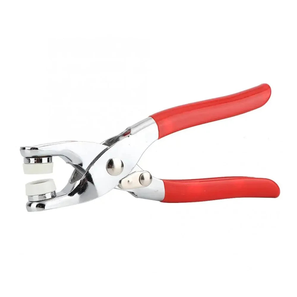 Button Plier Snap Fastener Kit Solid Hollow Metal Snap Fasteners with Press Studs for Clothing Crafts Sewing - 6