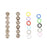 Button Plier Snap Fastener Kit Solid Hollow Metal Snap Fasteners with Press Studs for Clothing Crafts Sewing - 7