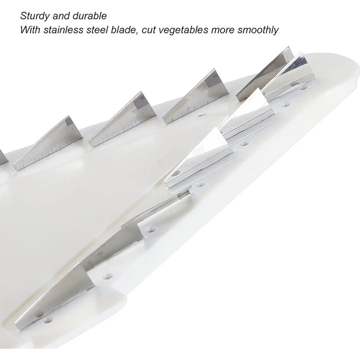 For Swissmar Borner V-Power Mandoline V7000 Multipurpose Stainless Steel V-Shaped Blade (BPA Free, No FDA) - Orange - 5