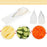 For Swissmar Borner V-Power Mandoline V7000 Multipurpose Stainless Steel V-Shaped Blade (BPA Free, No FDA) - Orange - 6