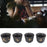 4Pcs / Set Ceramic Kung Fu Tea Cups Handcrafted Coarse Pottery Auspicious Crane Design Cup for Chinese Tea Ceremony - 3