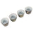 4Pcs / Set Kung Fu Tea Cups Handcrafted Crane Pattern Ceramic Teacups Traditional Chinese Tea Ceremony Gift - 5