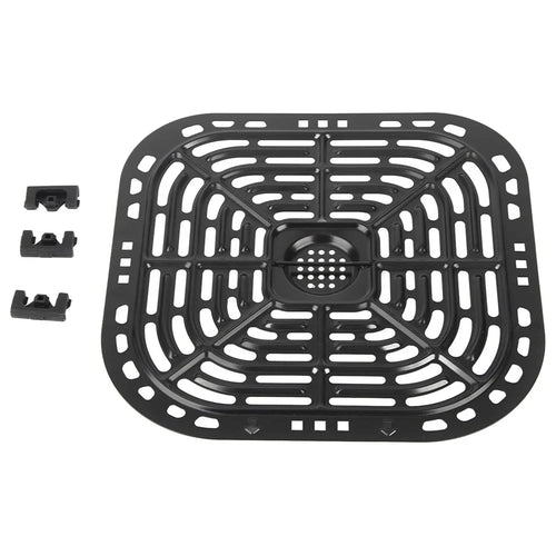 Air Fryer Square Steaming Pad Non-Slip Mat Air Fryer Basket Replacement Stainless Steel Grill Pad (BPA Free, No FDA) - 1