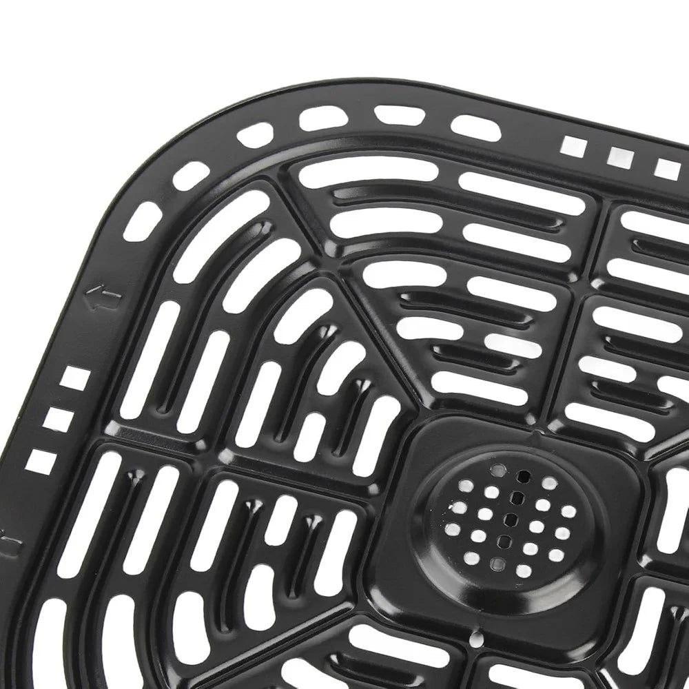 Air Fryer Square Steaming Pad Non-Slip Mat Air Fryer Basket Replacement Stainless Steel Grill Pad (BPA Free, No FDA) - 7