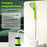 Portable Digital Display Camping Shower USB Rechargeable Outdoor Travel Shower Device - Green - 2
