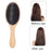 Portable Air Cushion Massage Comb Boar Bristle Hair Detangling Brush with Bamboo Handle - 2