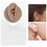 Silicone Piercing Body Model Soft Piercing Practice Model Simulation Ear Eye Nose Mouth Model Set with Display Rack - Dark Skin - 4