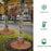 Winter Plant Root Insulation Bag for Tropical Trees 30 x 30 x 100cm Drawstring Protective Cover Anti Freeze Bubble Wrap - Brown - 3