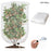 Fruit Tree Netting with Drawstring 100 x 140cm Garden Insect Barrier Plant Cover Tent-Bug Mesh Guard - White - 1