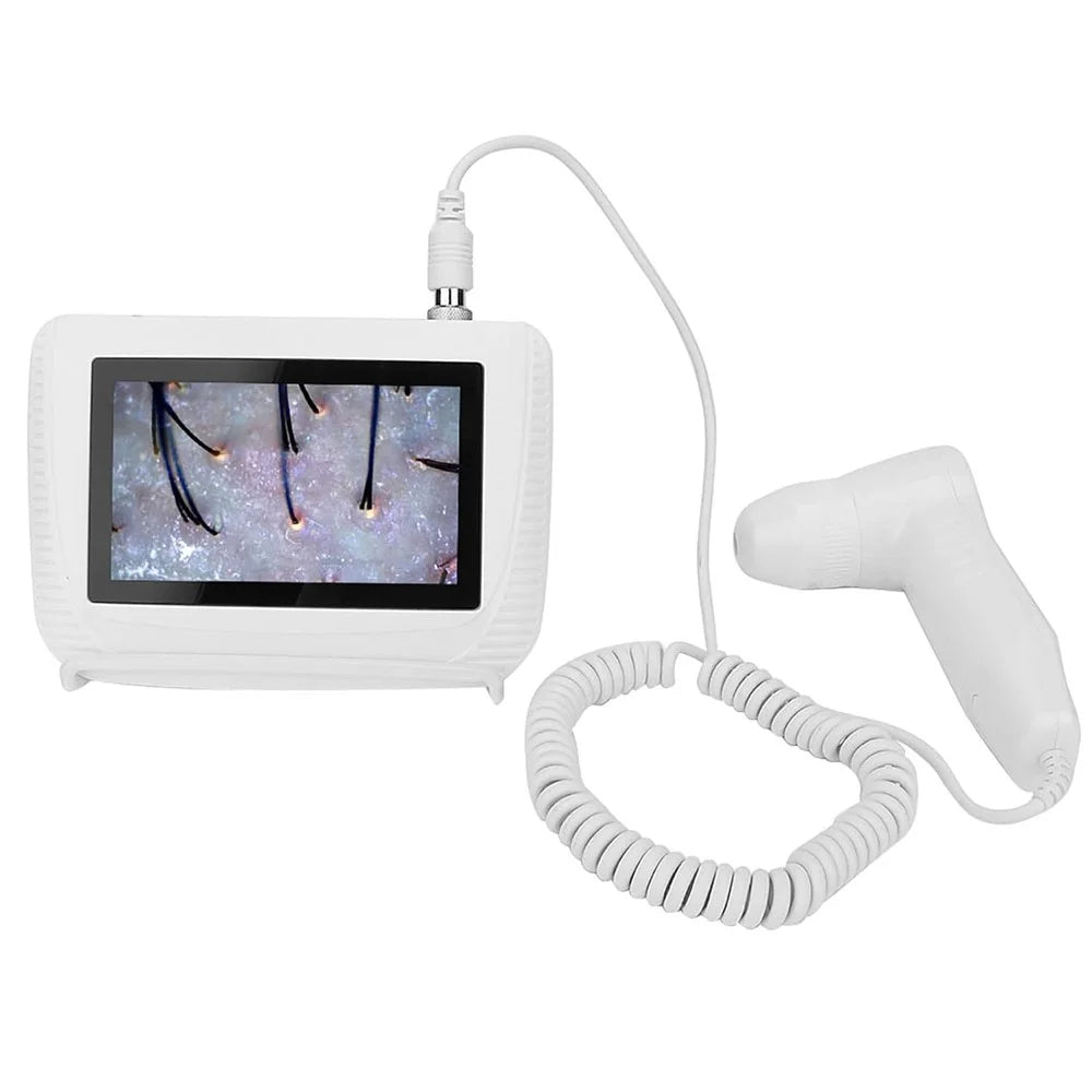 5 Inch Scalp Detector Digital Skin Analyzer Live Image Skin Microscope with 50X  /  200X Magnification Lens - US Plug - 1