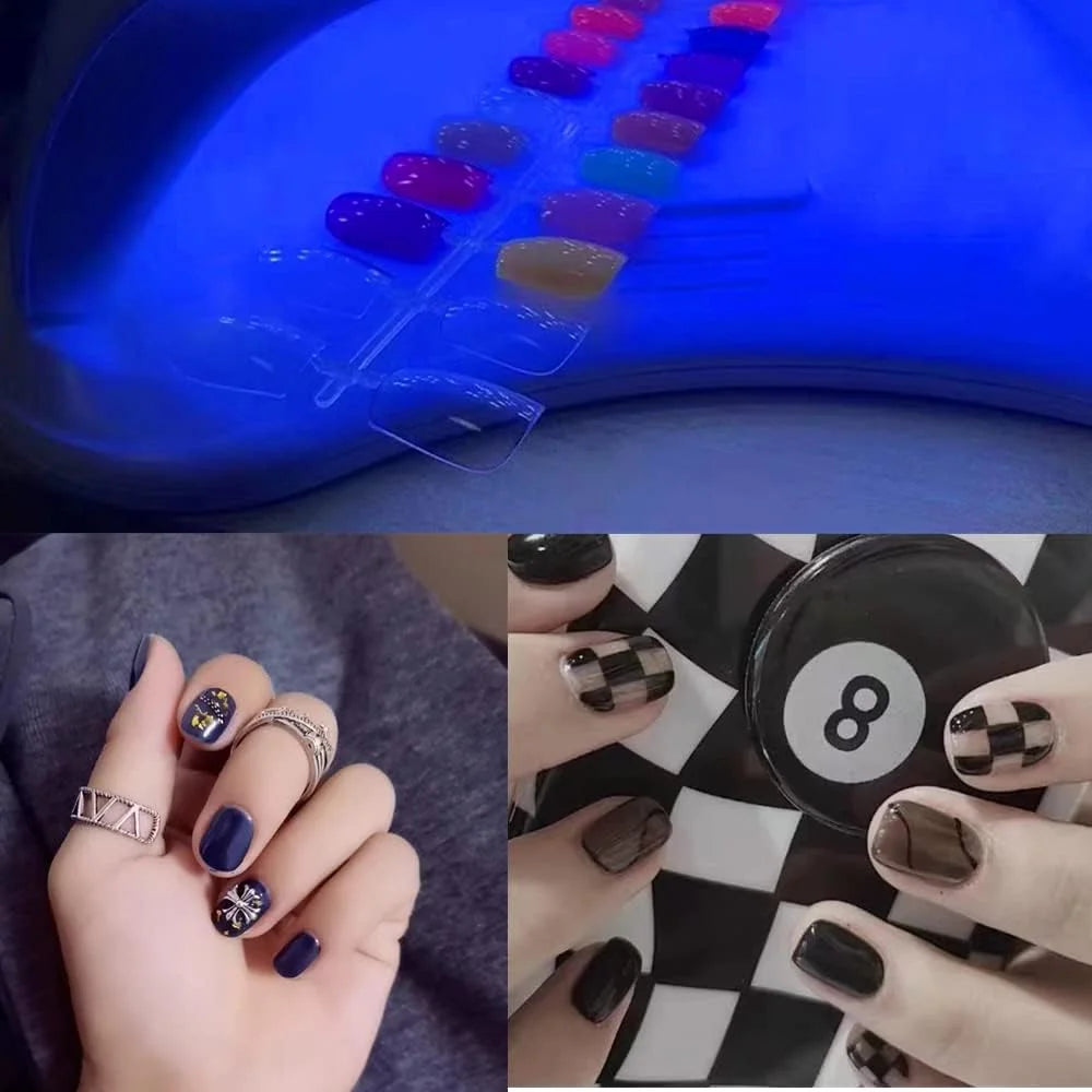 Clip-on Nail Dryer Light 395nm Wavelength Desk UV Nail Lamp with Flexible Gooseneck Salon Manicure Tool - 4