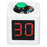 1.4 Inch Mini Digital Stopwatch 4 Sides Programmable Timer with 3 Buttons Countdown Timer - White - 1