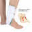 Ankle Brace Stirrup Support with Air Gel Bladders Cold Therapy Compression for Sports Injuries / Post-Op Recovery / Sprains - 5