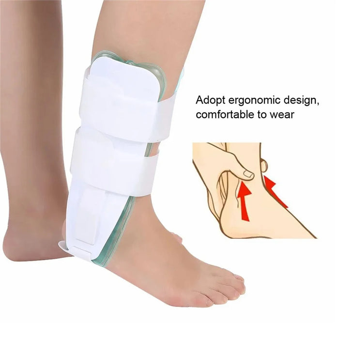 Ankle Brace Stirrup Support with Air Gel Bladders Cold Therapy Compression for Sports Injuries / Post-Op Recovery / Sprains - 5