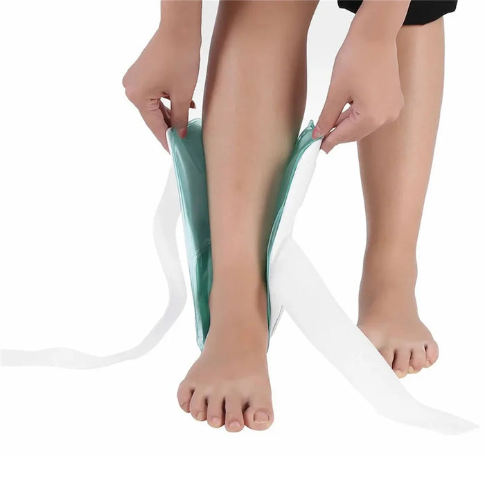 Ankle Brace Stirrup Support with Air Gel Bladders Cold Therapy Compression for Sports Injuries / Post-Op Recovery / Sprains - 6