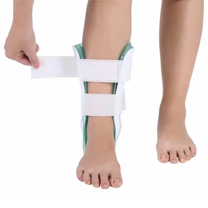 Ankle Brace Stirrup Support with Air Gel Bladders Cold Therapy Compression for Sports Injuries / Post-Op Recovery / Sprains - 7
