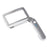 Rechargeable 10-LED Magnifying Glass Handheld Folding Magnifier with Light for Reading Electronics Repair - White - 1