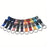 19cm Luggage Hook Carabiner Clip Adjustable Strap Plastic Buckle Metal Spring Hook Strap for Suitcase Backpack - Gray - 7