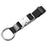 Alloy Buckle Luggage Hook Strap Safety Fixed Belt Metal Buckle Attachment Strap for Travel Backpack Suitcase - Black - 1