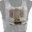 Foldable Tactical Vest Phone Mount MOLLE Navigation Holder Chest Harness for Military Training - Black - 6