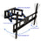 ZX-101S Heavy Duty TV Wall Mount Swivel Tilt Bracket for 32-75 inch LCD LED Display - Black - 2