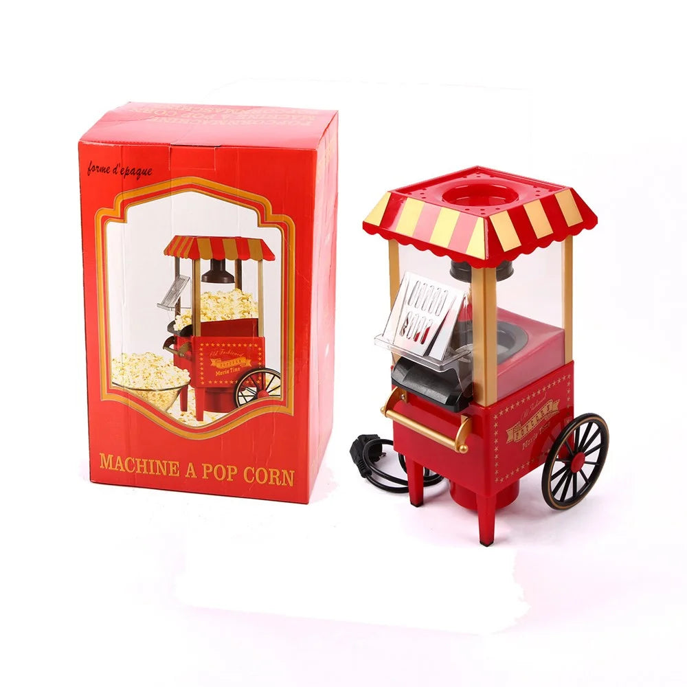 Household Trolley Automatic Hot Air Oil-free Popcorn Maker [EU Plug] - 3