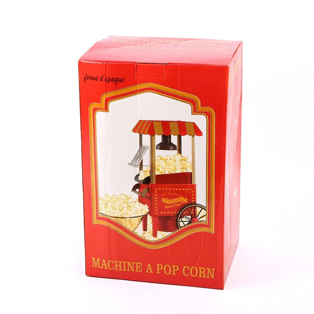 Household Trolley Automatic Hot Air Oil-free Popcorn Maker [EU Plug] - 4
