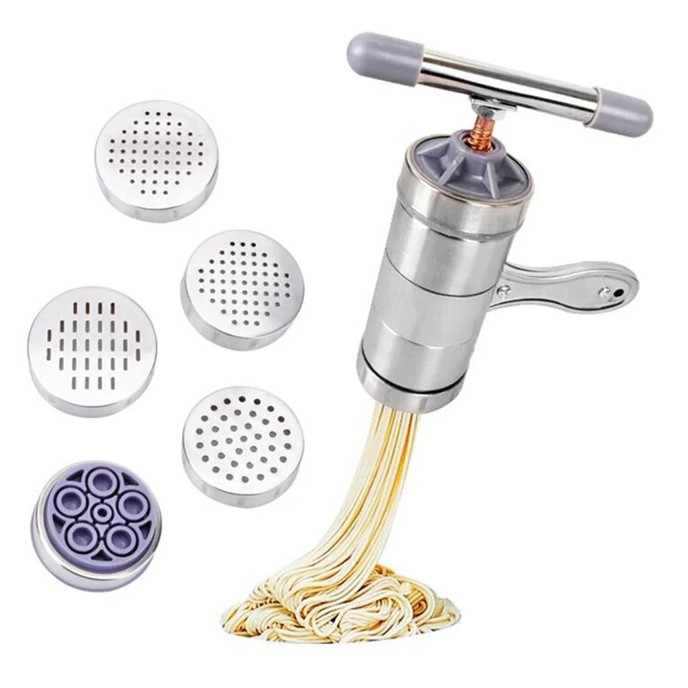 Stainless Steel Home Kitchen Small Manual Noodle Machine - 1