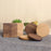 8.8cm Beech Wood Thicken Coaster Kitchen Heat Resistant Cup Mat Pad Dining Table Decor - Round - 5