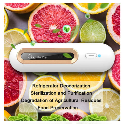 DIROSE M9 Mini Refrigerator Purifier Ozone Generator Portable Odor Eliminator Deodorizer - 2