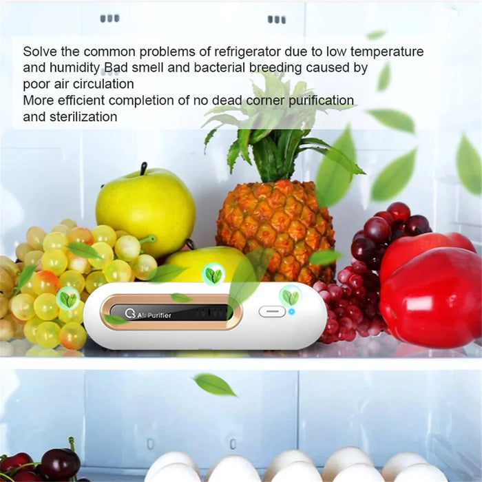 DIROSE M9 Mini Refrigerator Purifier Ozone Generator Portable Odor Eliminator Deodorizer - 6