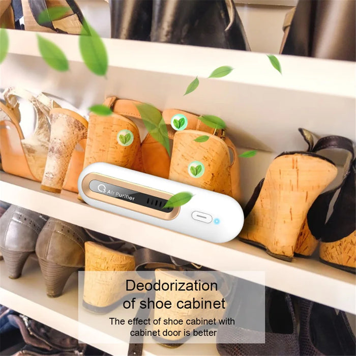 DIROSE M9 Mini Refrigerator Purifier Ozone Generator Portable Odor Eliminator Deodorizer - 7