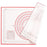 50*70cm Kitchen Reusable Silicone Baking Mat Rolling Dough Mat Non-stick Oven Pastry Tool (BPA-free, No FDA Certificate) - Black - 5