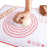 50*70cm Kitchen Reusable Silicone Baking Mat Rolling Dough Mat Non-stick Oven Pastry Tool (BPA-free, No FDA Certificate) - Black - 7