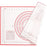 60cmx80cm Silicone Baking Mat Measurement Scale Knead Dough Kitchen Cake Pad (BPA-free, No FDA Certificate) - Black - 5