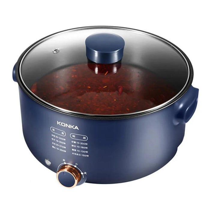KONKA KZG-HP502 EU Plug 5L Electric Cooker Multi-function Cook/Stew/Steam Cooking Pot Electric Hot Pot (No FDA Certificate, BPA-Free) - 1
