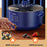 KONKA KZG-HP502 EU Plug 5L Electric Cooker Multi-function Cook/Stew/Steam Cooking Pot Electric Hot Pot (No FDA Certificate, BPA-Free) - 7